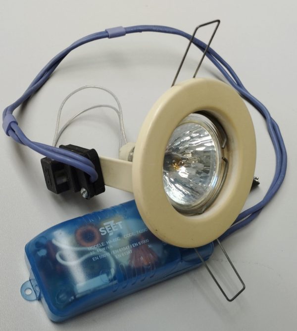 Spot avec transformateur SEET diam 5.5 cm