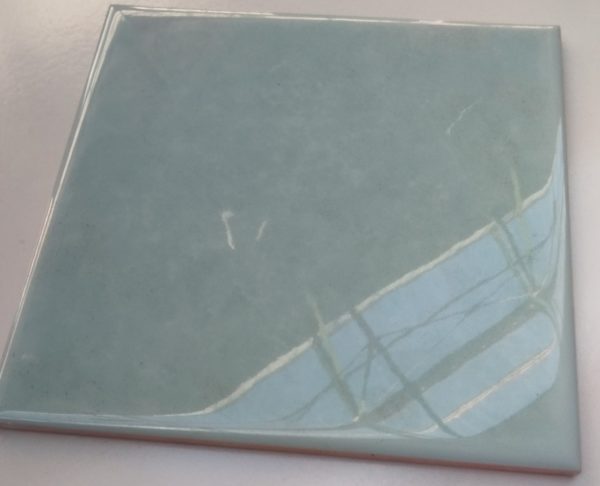 Carrelage céramique bleu 15x15 cm