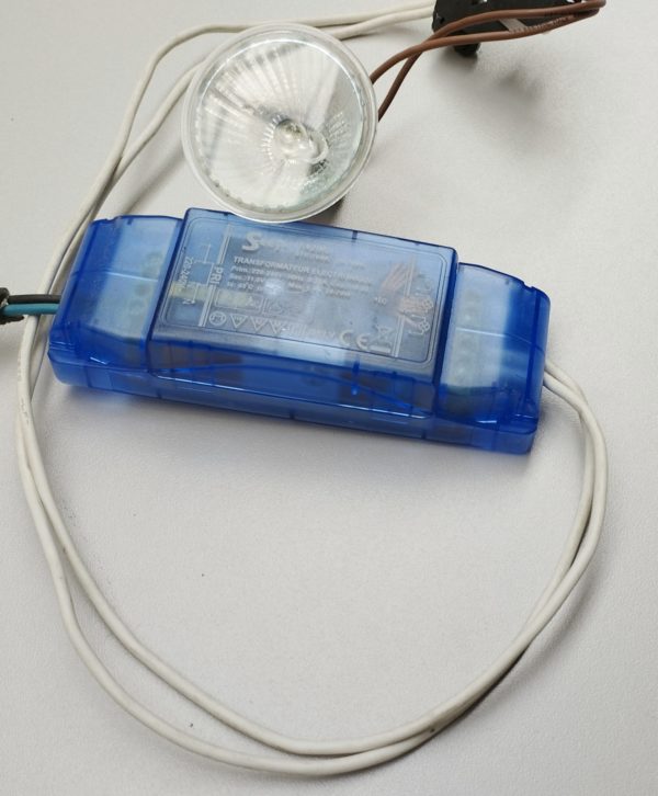 Spot avec transformateur SEET diam 5 cm